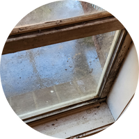 removing dust,dirt and debris from tracks of sliding window frame